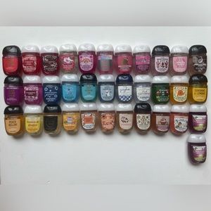 Bath and Body Works hand sanitizers